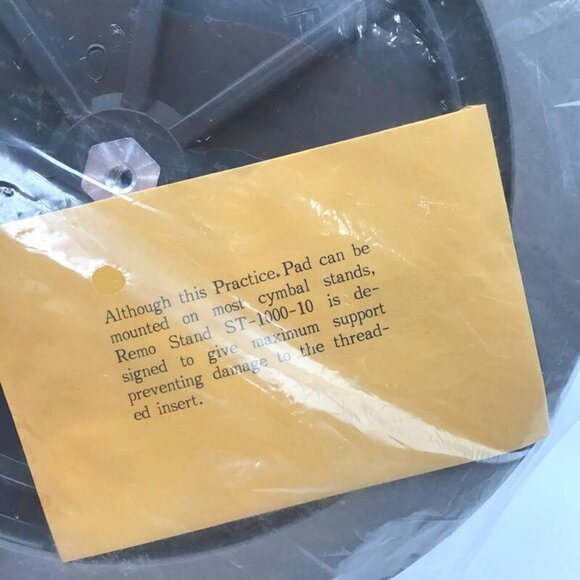 Remo Drum Practice Pad 8" Tunable Ambassador Coated Drumming Playing Surface - Picture 5 of 5